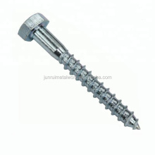 Grade 10.9 Carbon Steel Hex Head Wood Screw DIN571